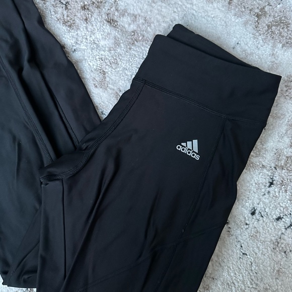 Adidas fleece-lined leggings - Picture 2 of 3